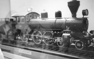 Replica of the steam engine in which Vladimir Lenin returned to Russia from Finland in April 1917. Sputnik