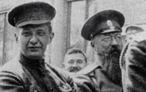 Alexander Kerensky (left). Sputnik