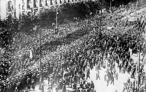 Revolutionary sailors of the Baltic Fleet  in Petrograd. November, 1917. Sputnik