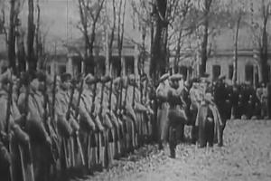 Революционные события в России (1917-1918) кинолетописный материал
